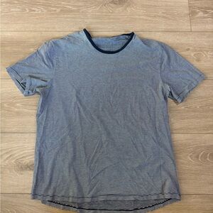 Men's Blue lululemon Crew Neck T-Shirt